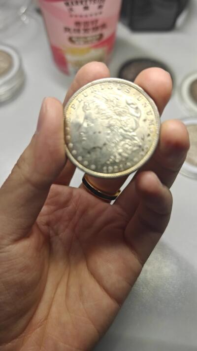 转光底板MS收藏级摩根银币