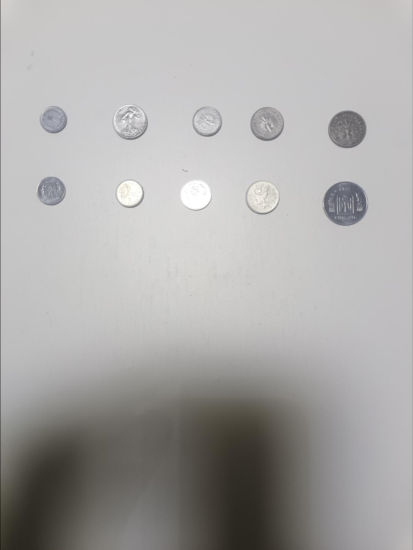 【20260312】非全新纸币和硬币第344场 欧洲国家10枚硬币