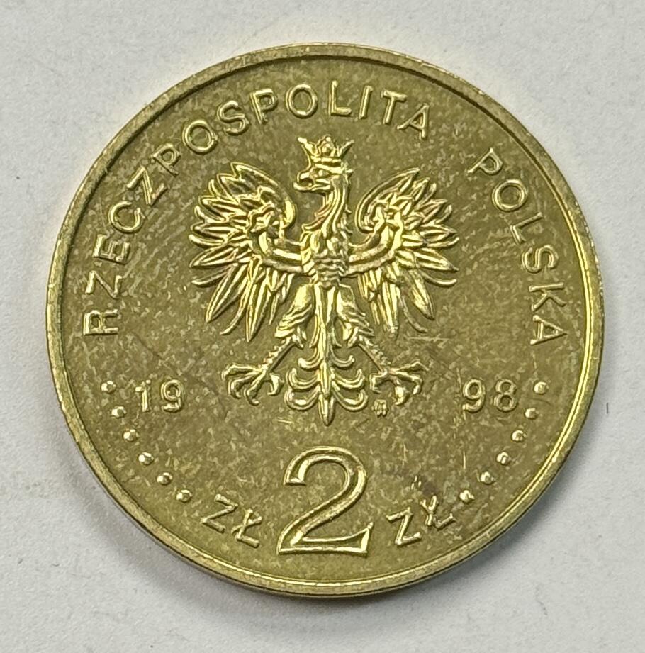 S&S Numismatic世界钱币-拍卖 第122期  波兰1998年 第二共和国独立80周年 2兹罗提纪念币