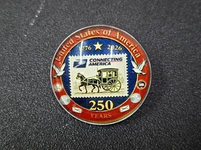 西秦中古拍卖第八十期  - 美国邮政庆祝独立250周年纪念章