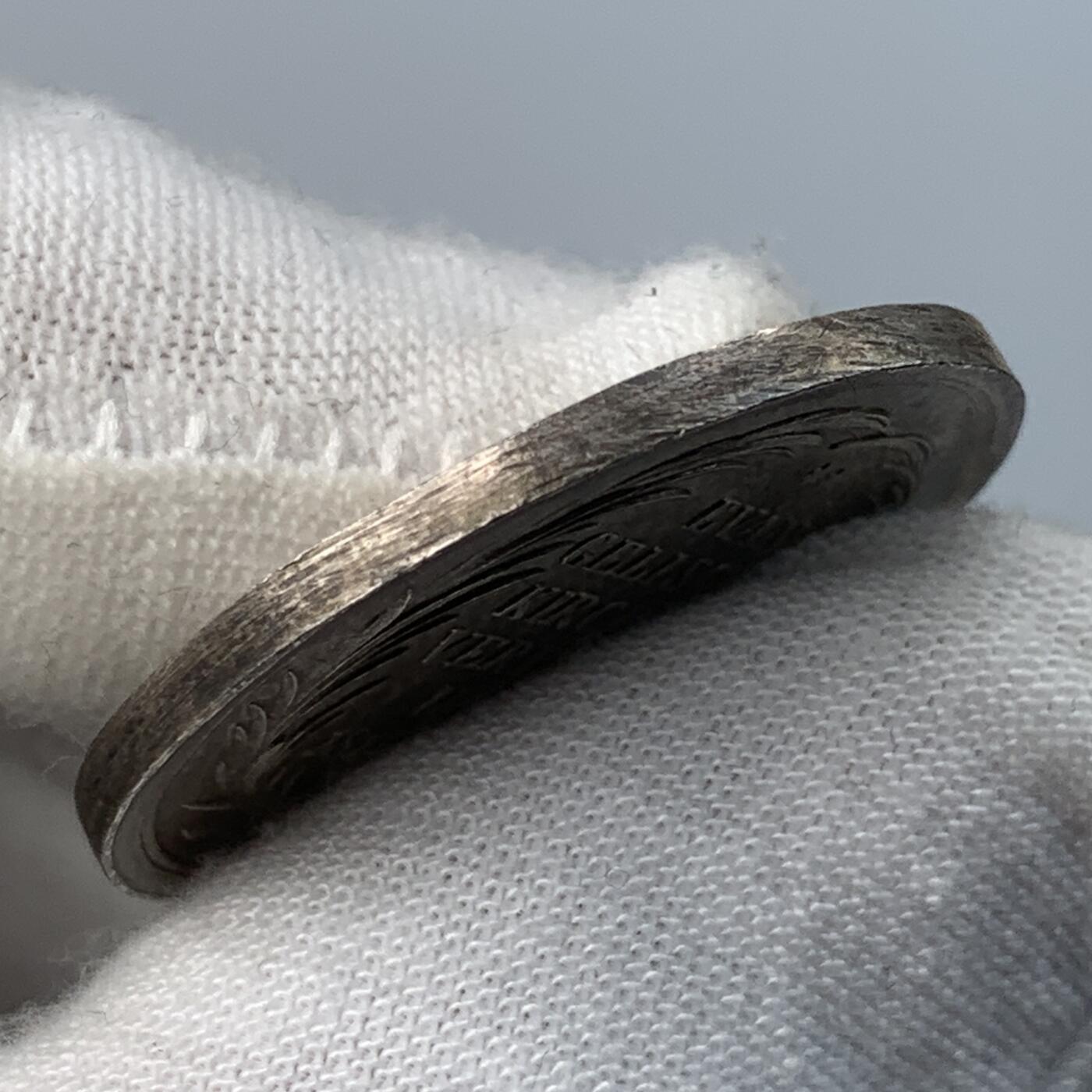 掌中浮雕-藏着的欧洲第054场 1819年德国教会联合纪念银章，29.5mm，11.3g