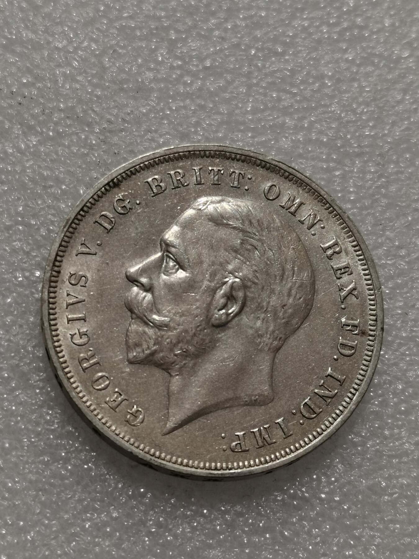 天下钱庄专场欢迎参拍 英国乔治五世木马剑银币