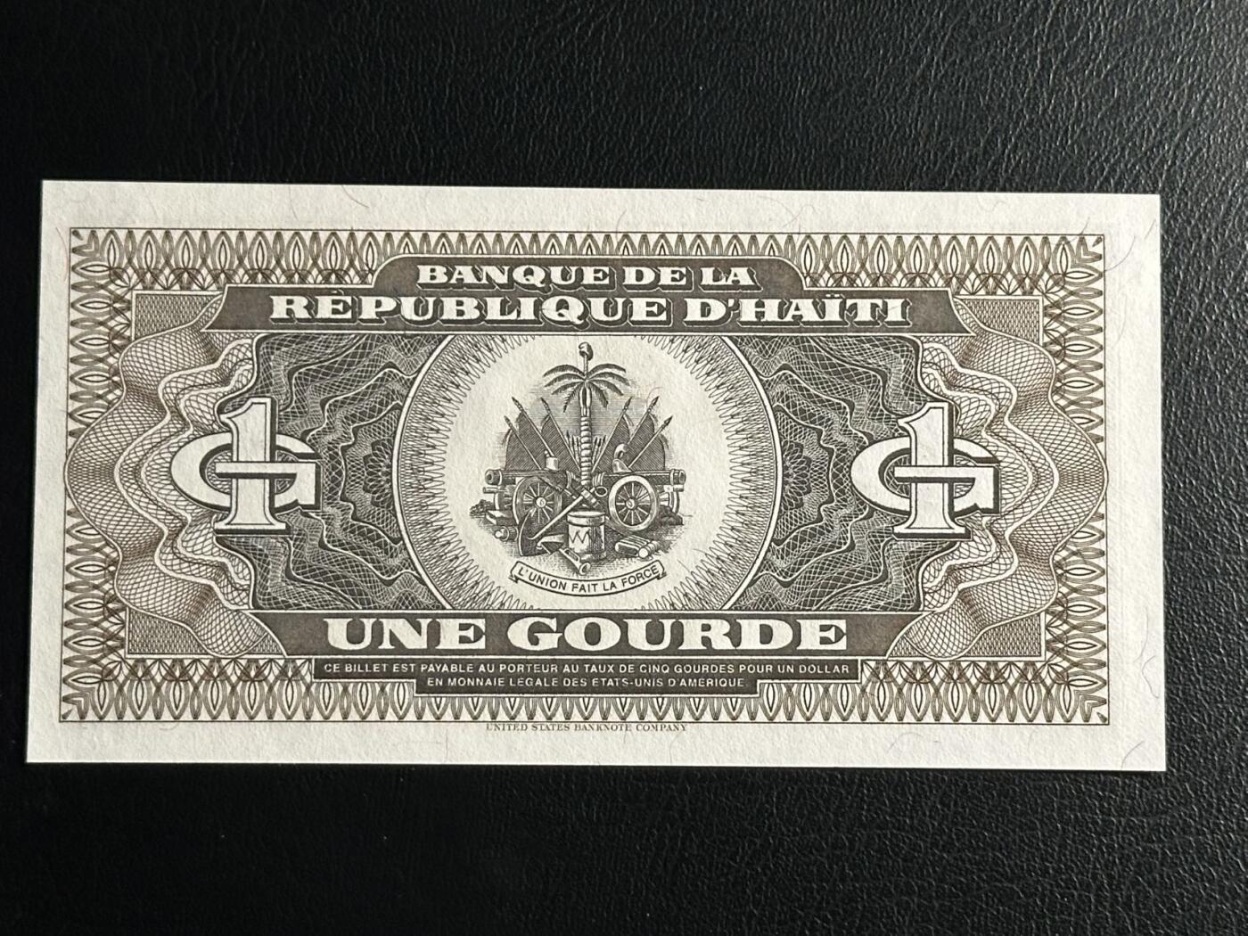 丙午马年三月第二场 精品更新 古巴1989年1海地，999豹子号无47，荧光漂亮！品相unc！（不设起拍放漏）