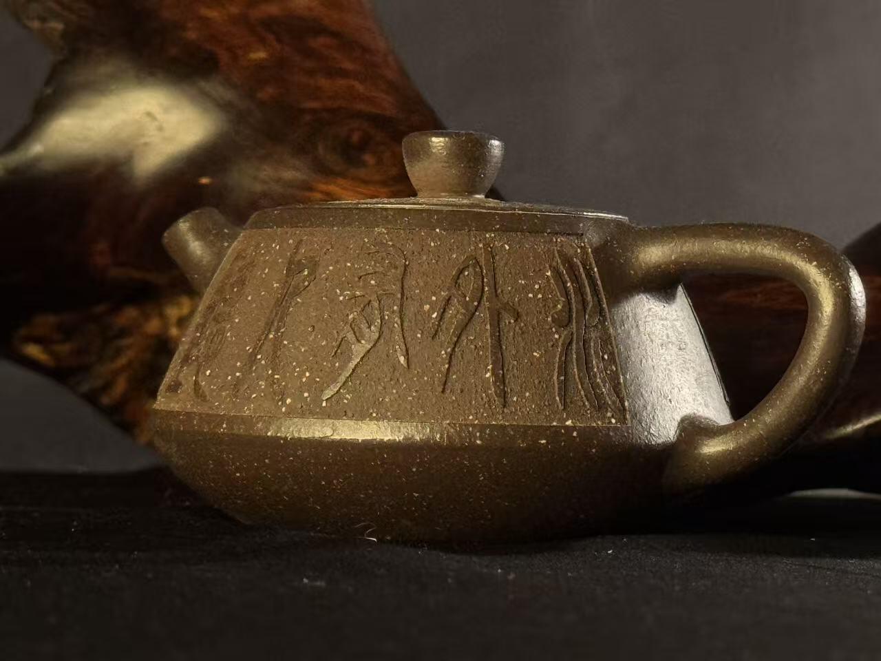 零元拍：原矿紫砂壶小品石瓢（100CC左右）