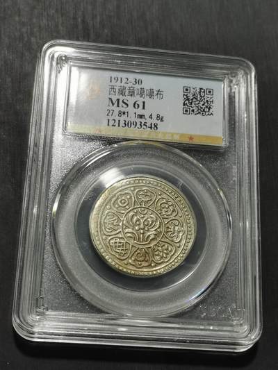 天下钱庄专场欢迎参拍 - 西藏章噶银币