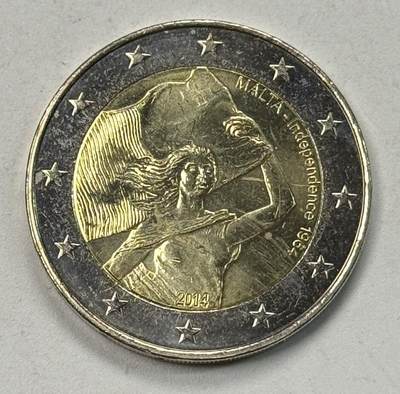 S&S Numismatic世界钱币-拍卖 第122期  - 马耳他2014年 马耳他独立50周年 2欧元双色纪念币