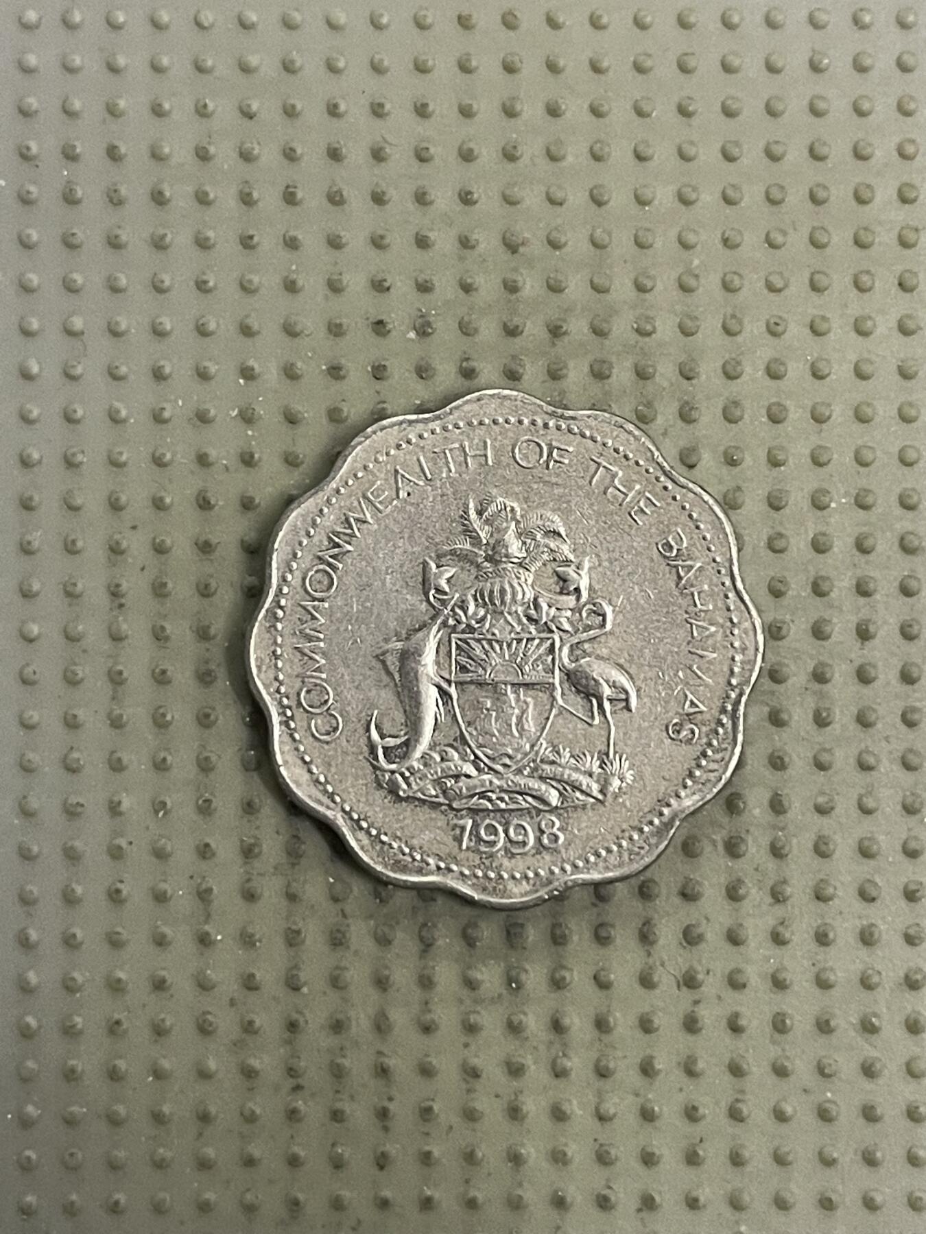 2026年第32场各国散币拍卖（总第182场） 巴哈马1998年10分