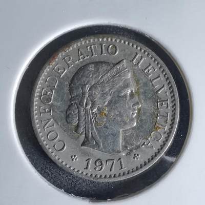 沼泽如烟--第1018场 - 瑞士1971年五分