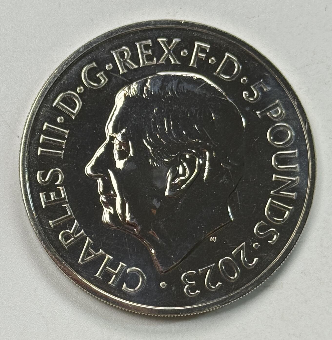 S&S Numismatic世界钱币-拍卖 第122期  英国2023年 查尔斯三世75周岁 5英镑纪念币