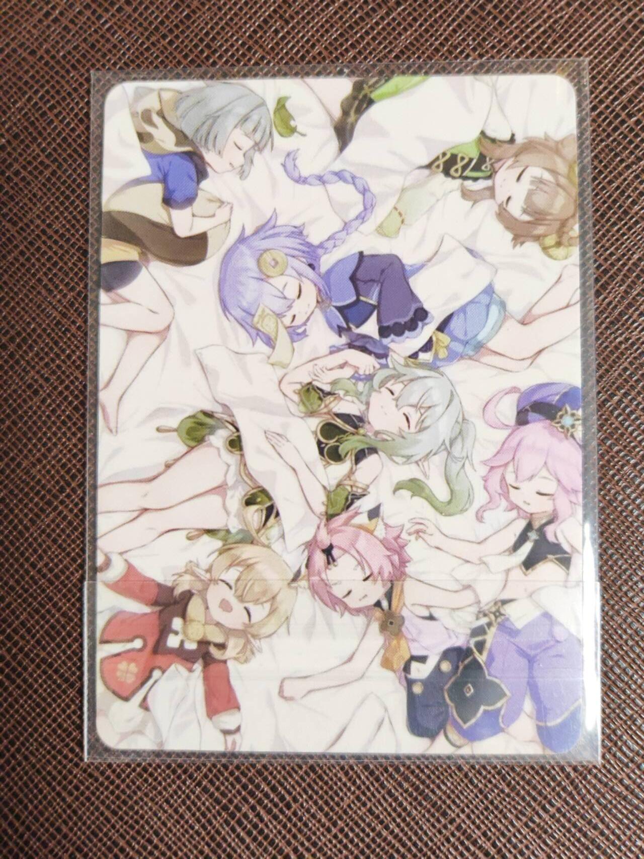 阳大大卡牌拍卖第104期（持续收拍品，周五晚上九点截拍，进群福利早知道） 动漫原神 优菈彩闪