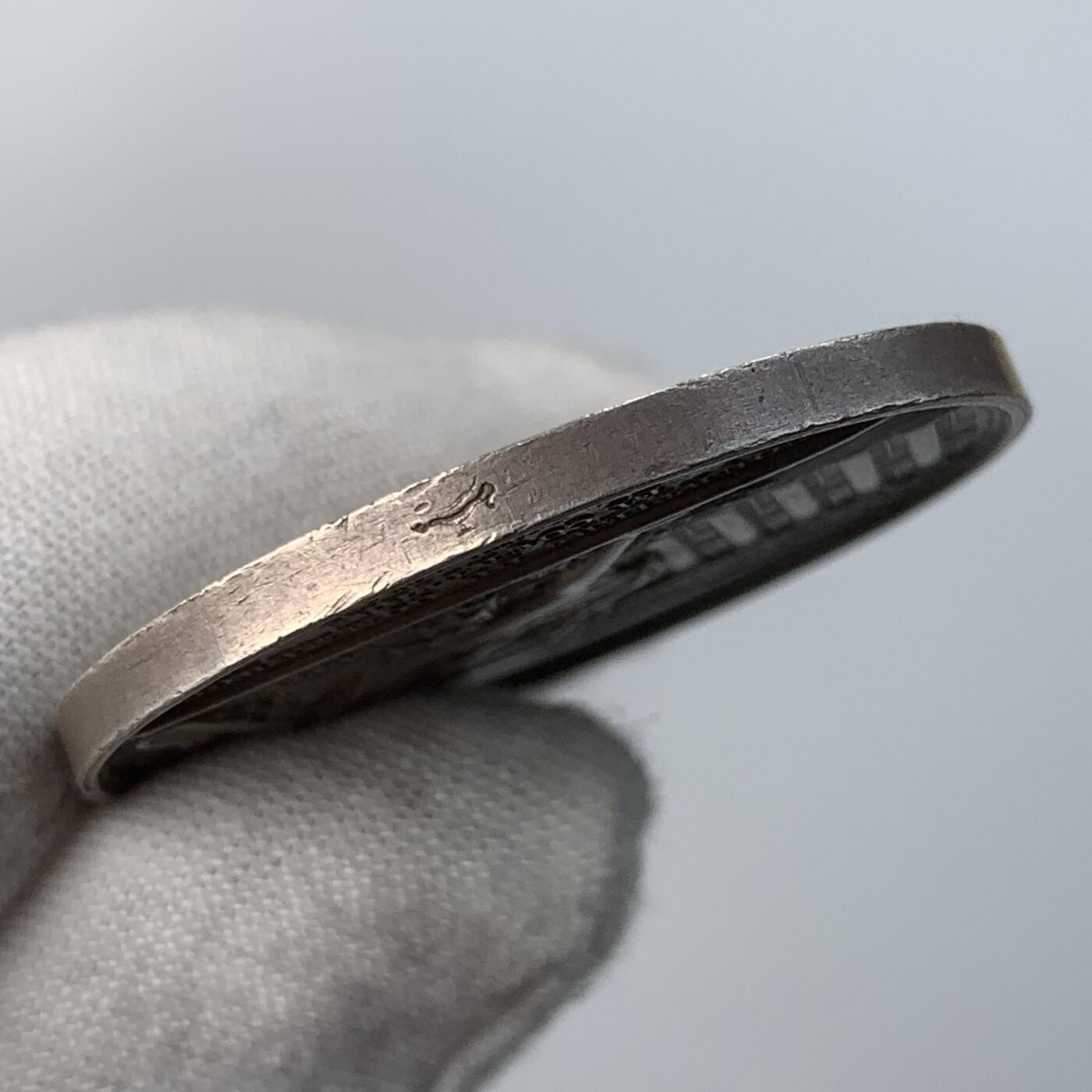 掌中浮雕-藏着的欧洲第054场 1833年法国商业与保险经纪人银章，34.5mm, 17.8g，油灯边铭