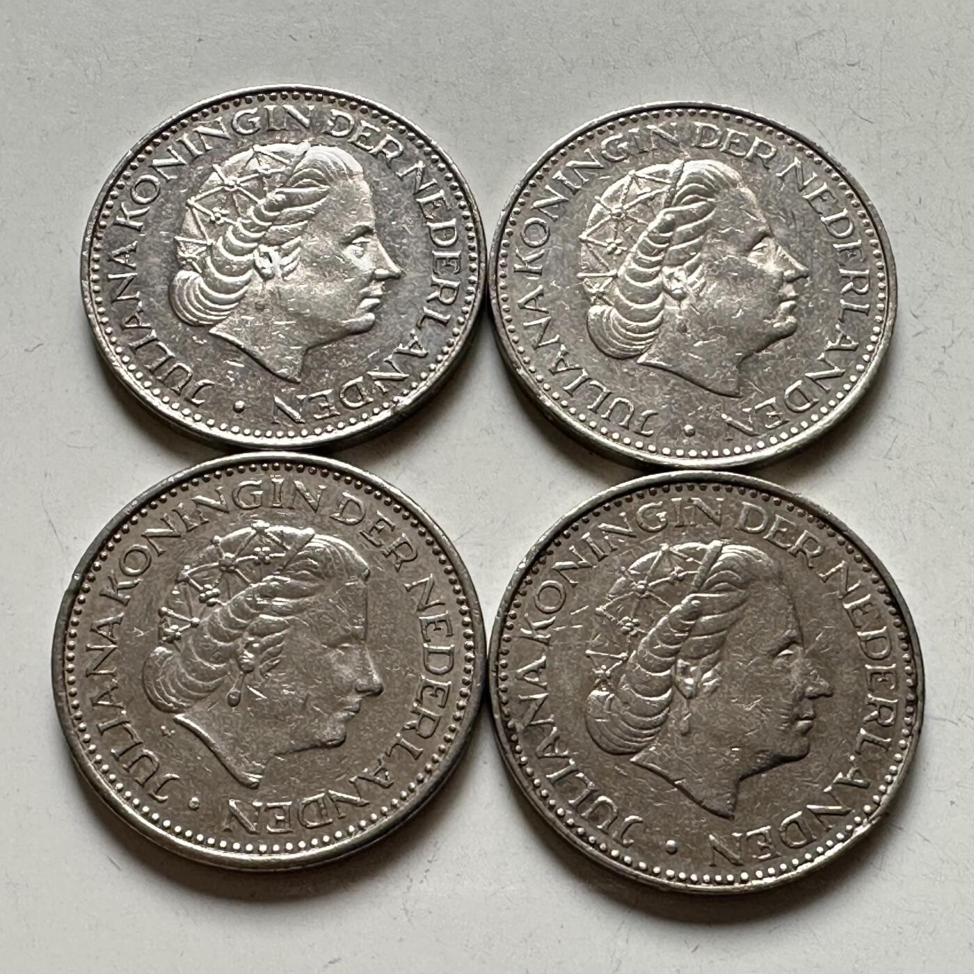 🌹外币初藏🌹🐯2026年第27场   每周二四六晚8️⃣点 接代拍 荷兰一盾4枚