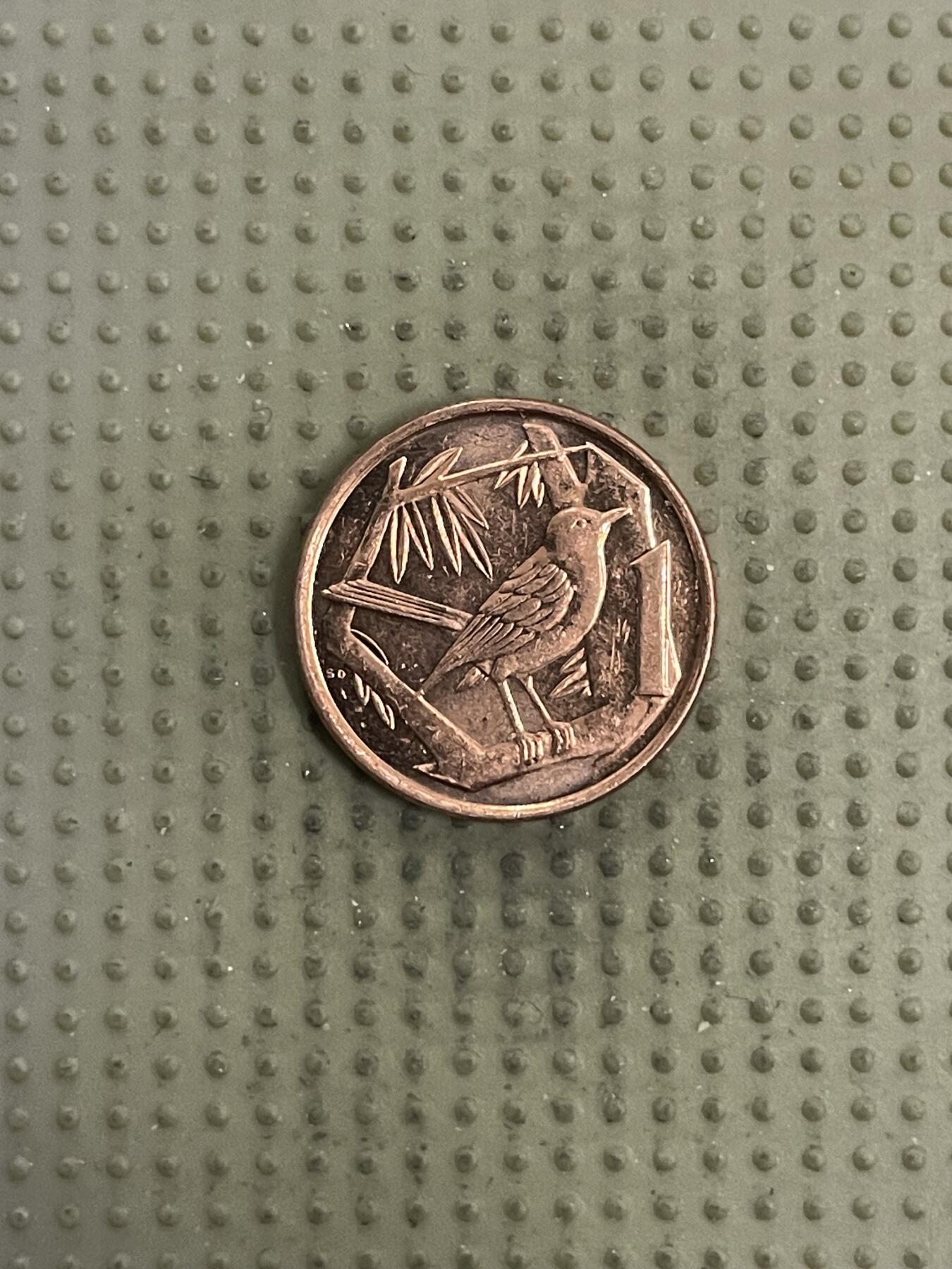 2026年第32场各国散币拍卖（总第182场） 开曼群岛2019年1分