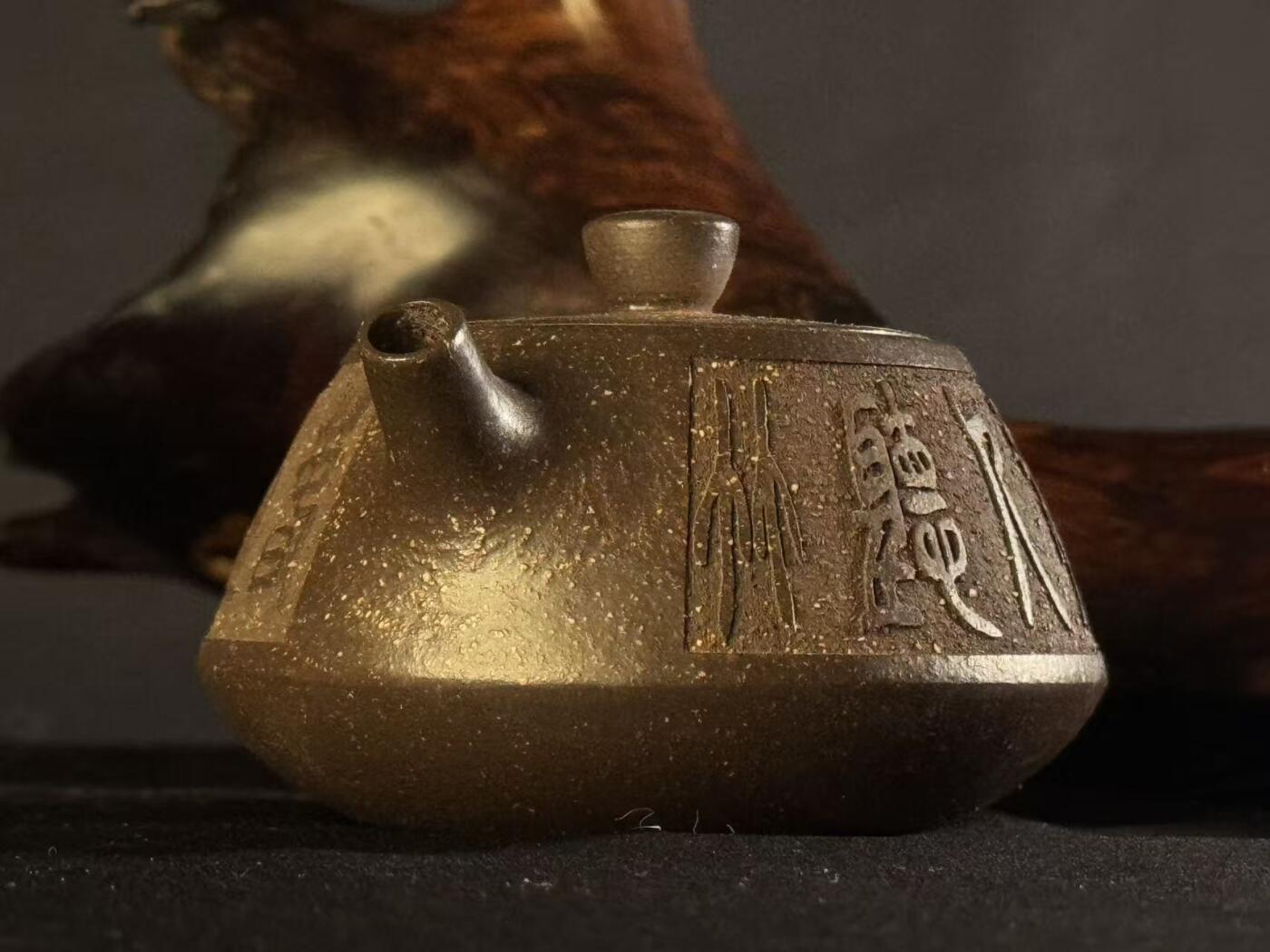 零元拍：原矿紫砂壶小品石瓢（100CC左右）