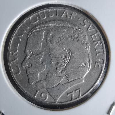 沼泽如烟--第1018场 - 瑞典1977年1克朗