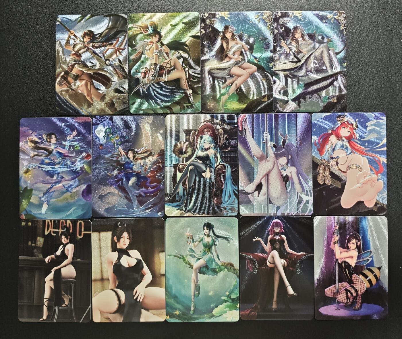 天玑星卡拍第178期《3.16周一截拍》持续收拍收评中 满赠卡需备注 散卡 粗闪 十四张 自制卡