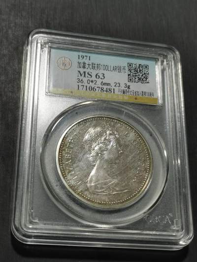 天下钱庄专场欢迎参拍 - 精制版加拿大1加元银币