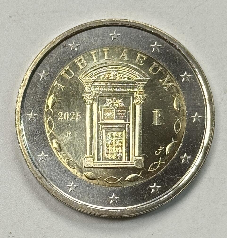 S&S Numismatic世界钱币-拍卖 第122期  意大利2025年 禧年 2欧元双色纪念币