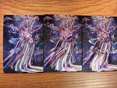 阳大大卡牌拍卖第104期（持续收拍品，周五晚上九点截拍，进群福利早知道） - 【三渐变】焱卡文化 幻西游 罐儿 杏仙 清凉三渐变