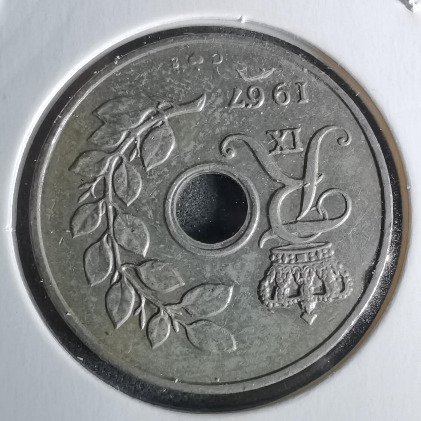 沼泽如烟--第1018场 丹麦1967年25欧尔