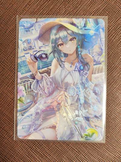 阳大大卡牌拍卖第104期（持续收拍品，周五晚上九点截拍，进群福利早知道） - 动漫原神 优菈彩闪