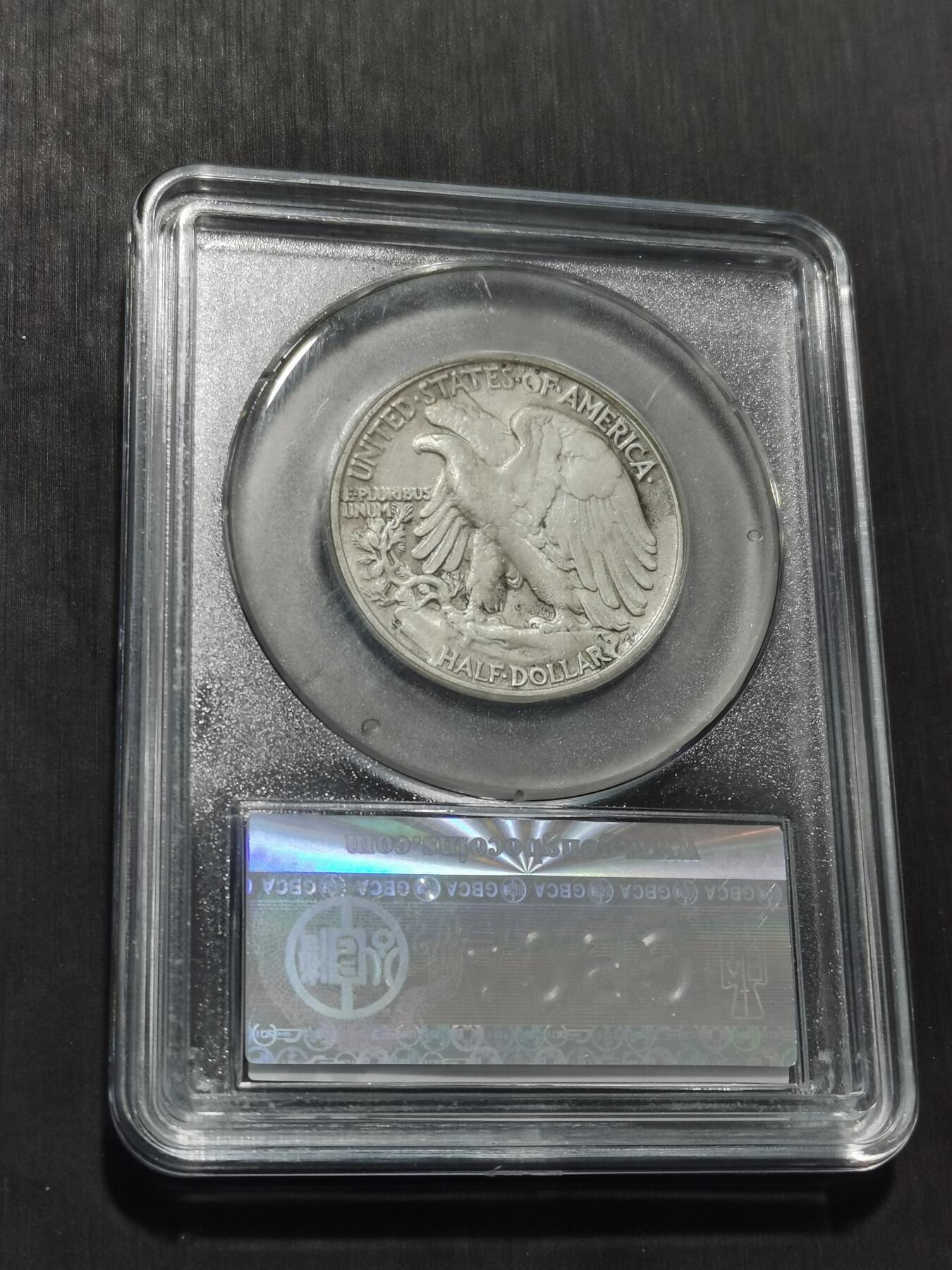 天下钱庄专场欢迎参拍 美国行走女神半圆银币