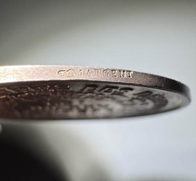 1840年法国执政官拿破仑一世头像银章 1840年法国执政官拿破仑一世头像银章