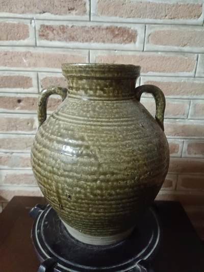 清代褐色釉双系罐 - 清代褐色釉双系罐