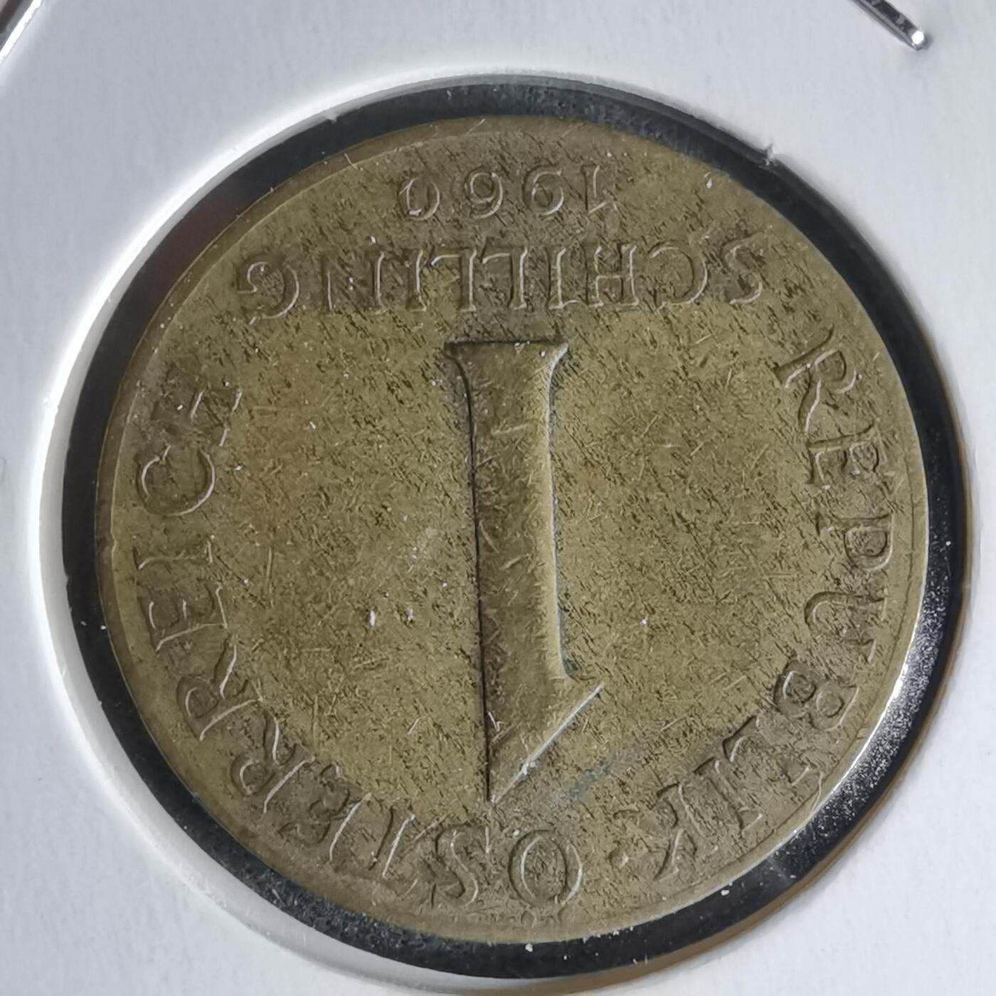 沼泽如烟--第1018场 奥地利1960年1先令