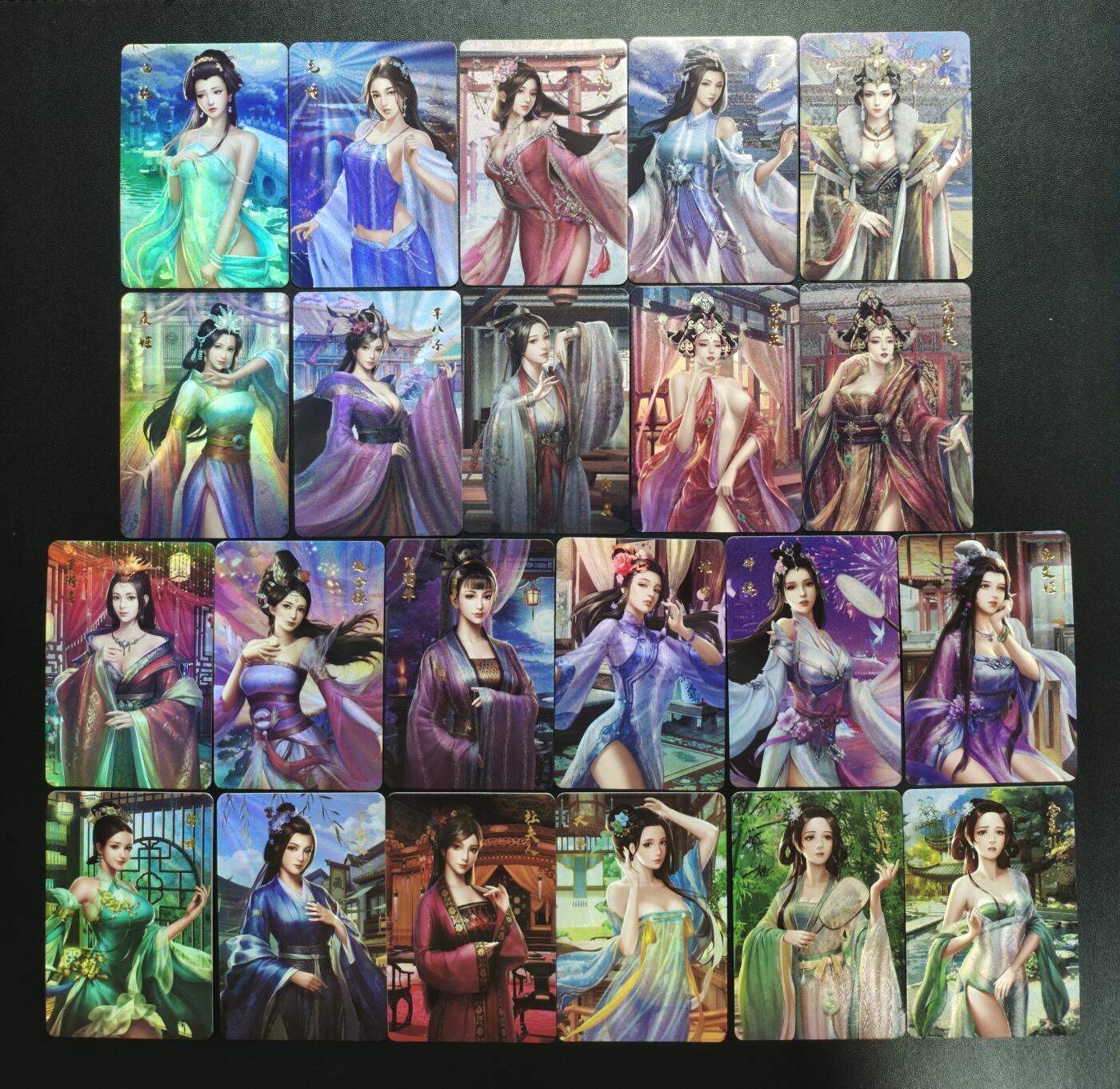 天玑星卡拍第178期《3.16周一截拍》持续收拍收评中 满赠卡需备注 宁缺卡牌 百美图 粗彩 二十二张