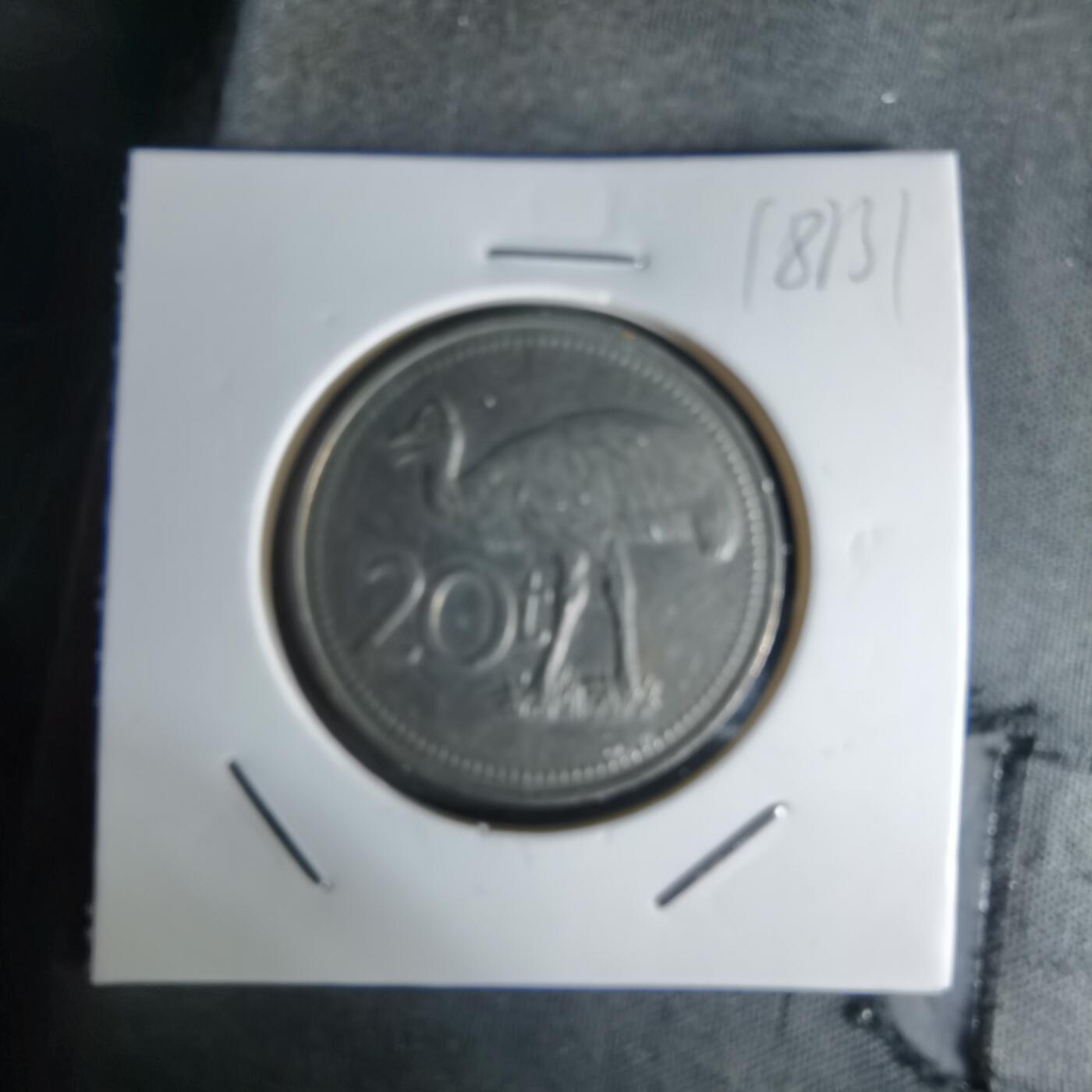 沼泽如烟--第1018场 巴布亚新几内亚1975年20托伊