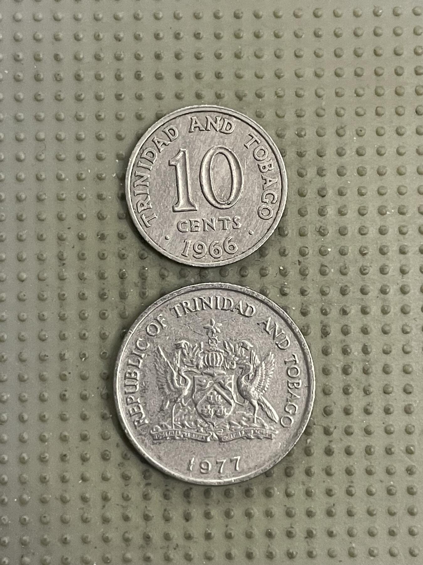 2026年第32场各国散币拍卖（总第182场） 特立尼达和多巴哥2枚