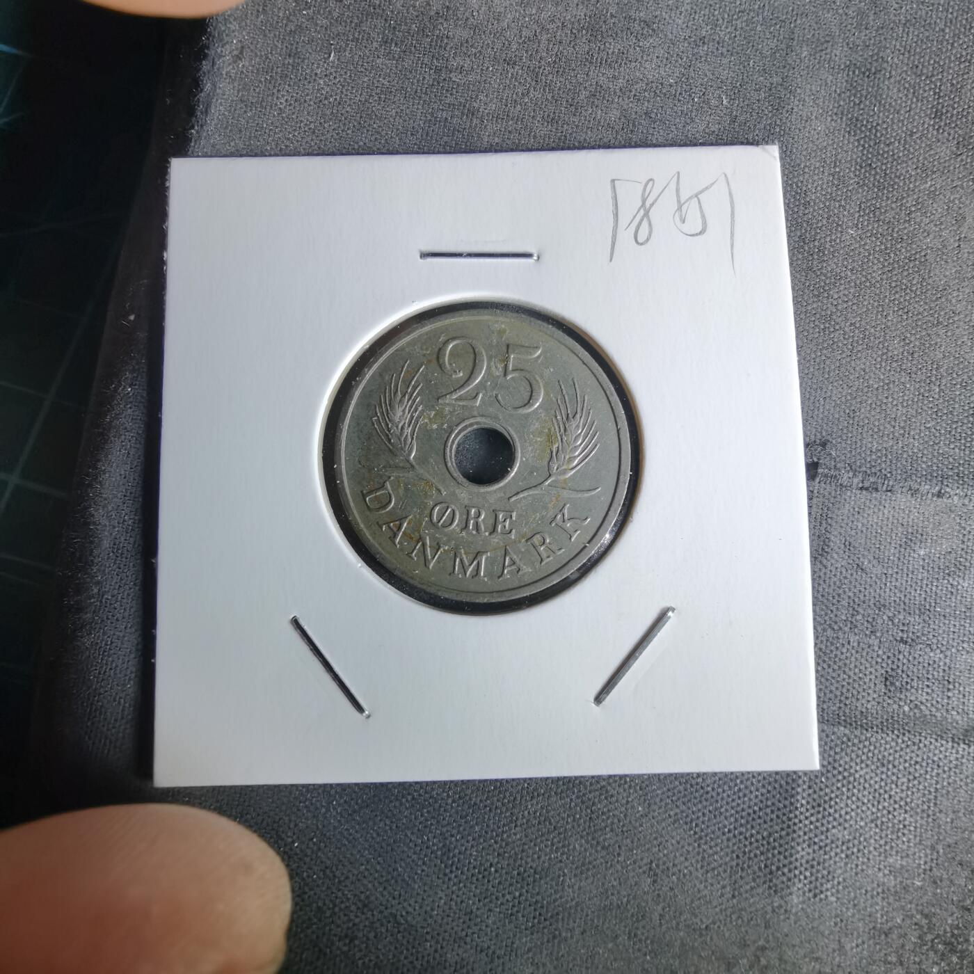 沼泽如烟--第1018场 丹麦1967年25欧尔