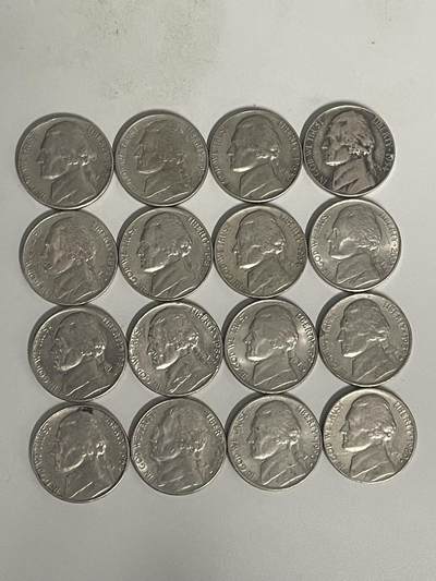 2026年第32场各国散币拍卖（总第182场） - 美国5美分16枚