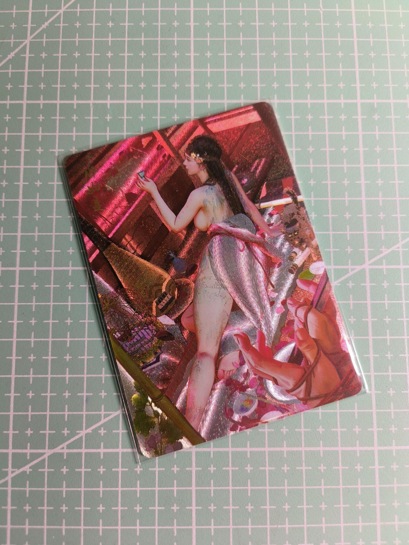 C先生卡牌 第24期  零抽层收拍品，送拍加微私聊 【折光】燎原文化×刷子《人间传》柳如是 双服饰