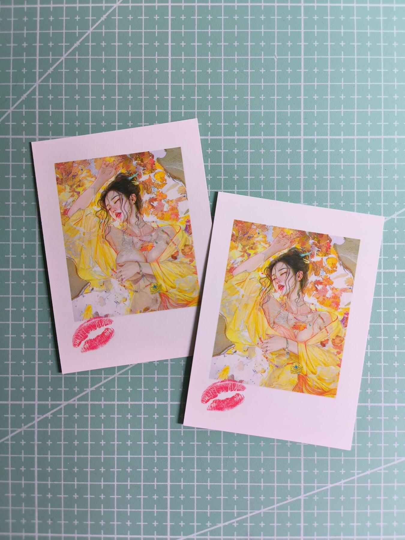 C先生卡牌 第24期  零抽层收拍品，送拍加微私聊 【拍立得】焱卡文化×刷子《人间传》杜夫人 双服饰