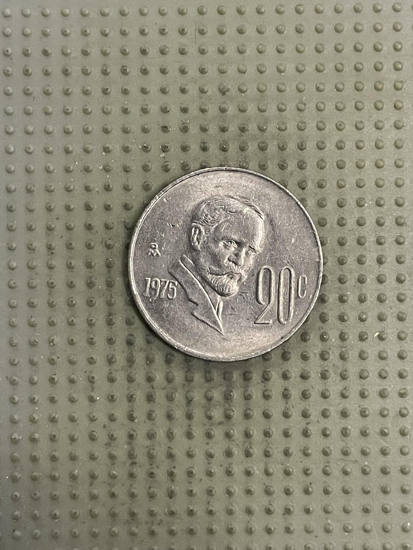 2026年第32场各国散币拍卖（总第182场） 墨西哥1975年20分