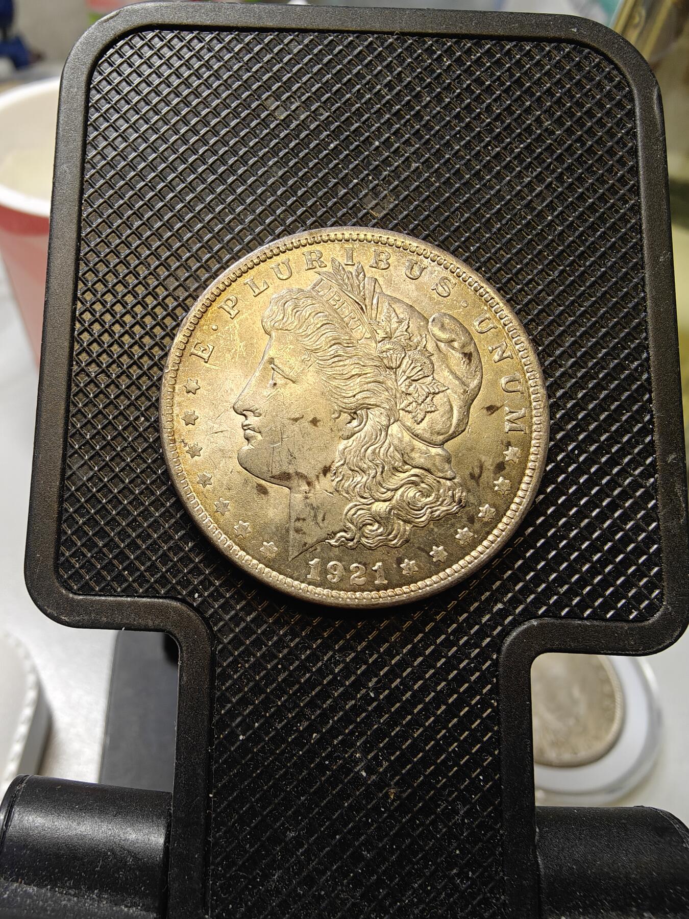 转光底板MS收藏级摩根银币