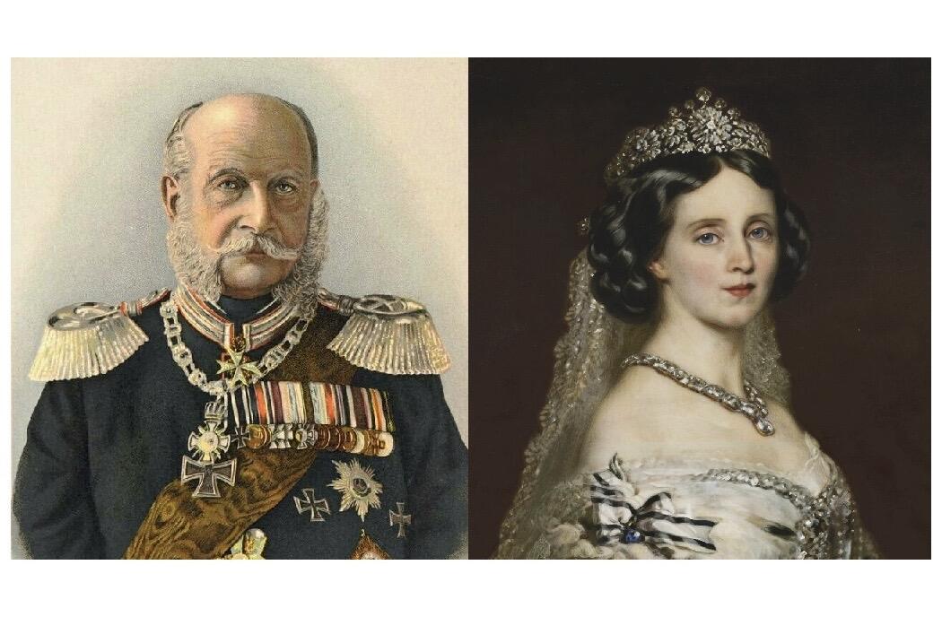 【旋风钱币】3月14日19:00准时开拍 精美欧洲币章、银币银章、第三帝国钱币等 全场包邮！ 德国1879年 威廉一世与皇后高浮雕精制大铜章 40MM