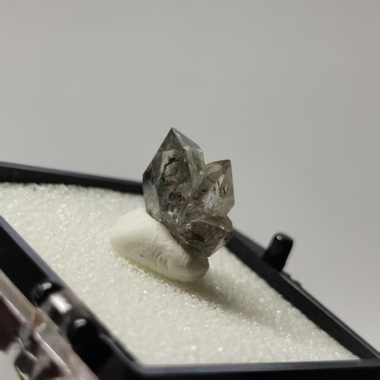 七河·藏家水晶矿标化石小拍（总第41期） 藏家出品 X733 云贵闪灵水晶原石水晶花 盒子矿