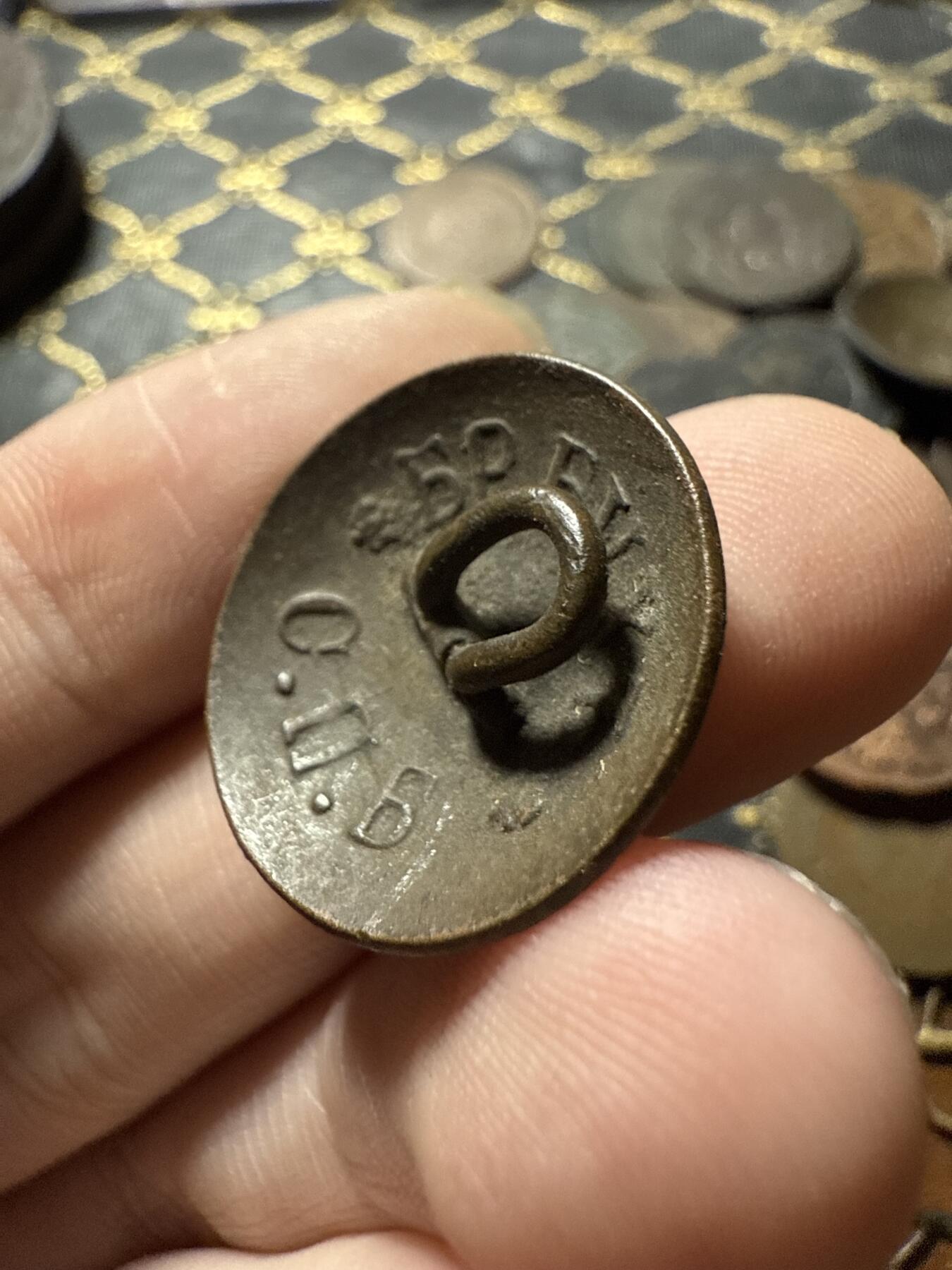 南宋泉阁俄币 外币 国币 专场第二十二期 【送拍无额外佣金】 沙俄 近卫军铜扣 СПБ彼得堡造币厂制造 细节不错 通货好品