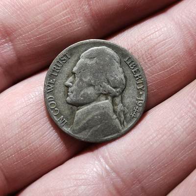 中外钱币第八场 - 美国1944年5美分