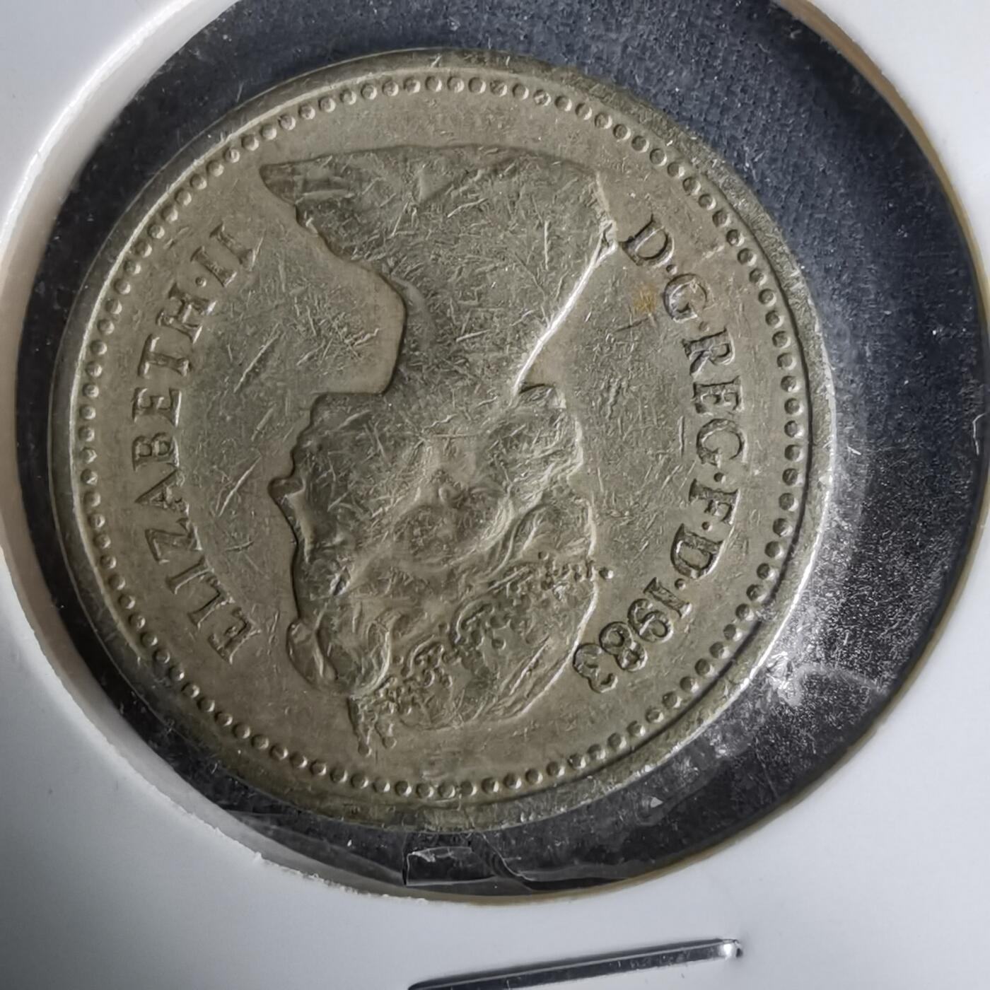 沼泽如烟--第1019场 英国1983年1磅