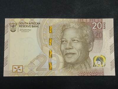 【游宝拍卖】丙午马年第12期 - 南非-20兰特【2023年 全新UNC】