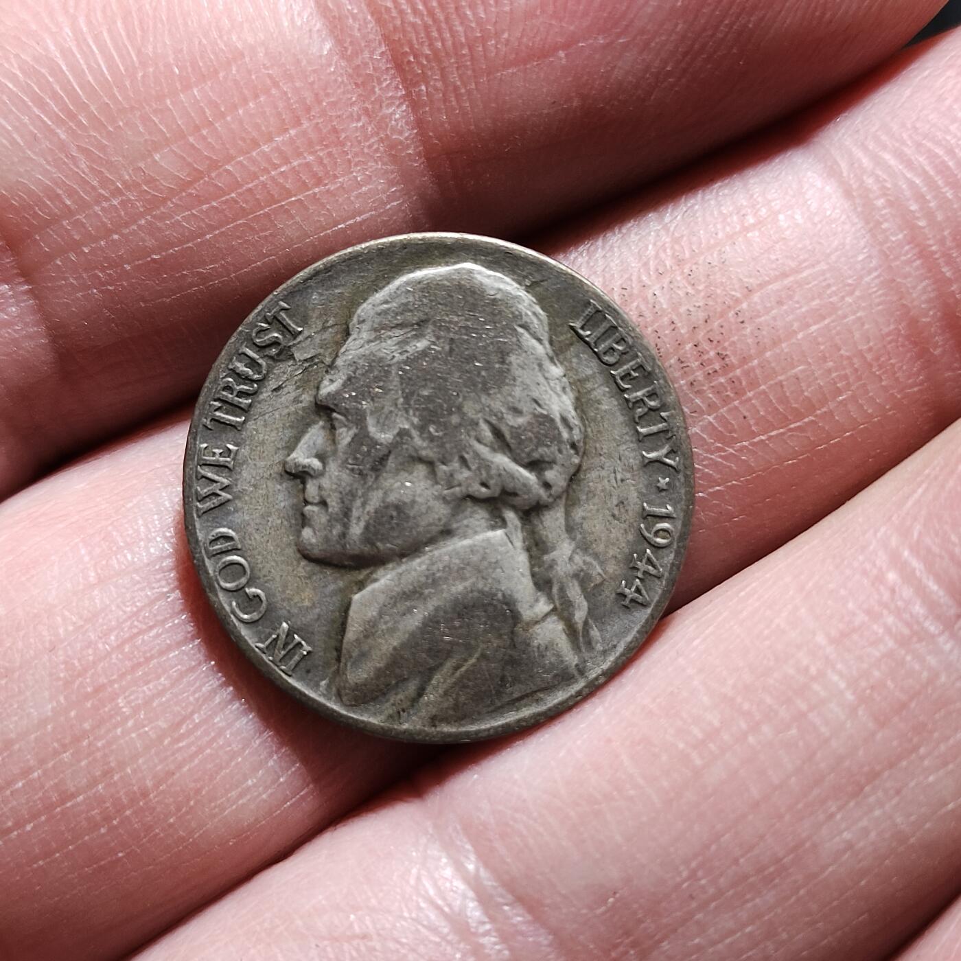 中外钱币第八场 美国1944年5美分