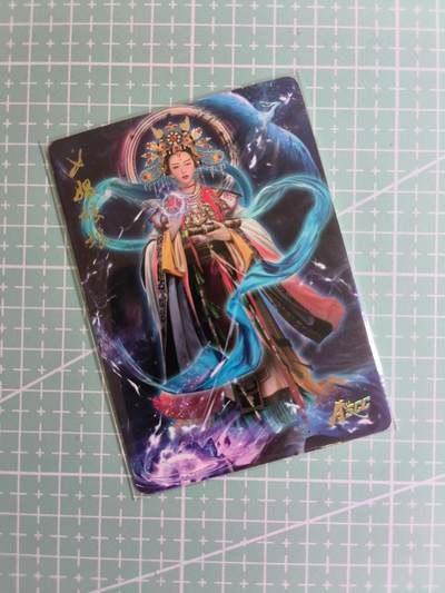 C先生卡牌 第24期  零抽层收拍品，送拍加微私聊 - 【普卡】胡子怪兽《燎原封神》女娲娘娘