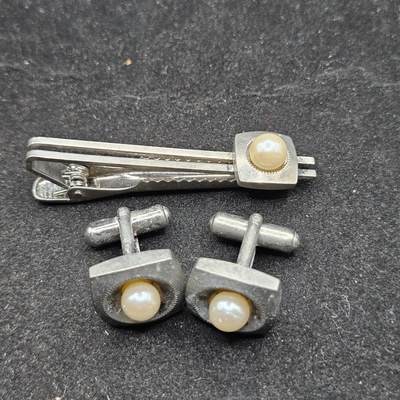 0元起拍勋章 第338期 咸鱼国勋章拍卖专场 3月15日（周日）下午6：00开始 - 日本中古袖扣领带夹一套