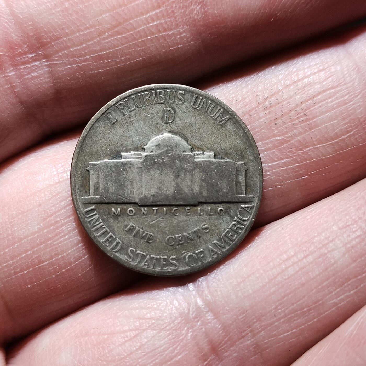 中外钱币第八场 美国1944年5美分