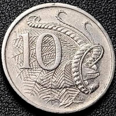 泉币菌-第208场-拍品多 请提前出价 - 英属 澳大利亚1992年10分铜镍币 琴鸟 伊丽莎白二世女王  铜镍币 23.6mm