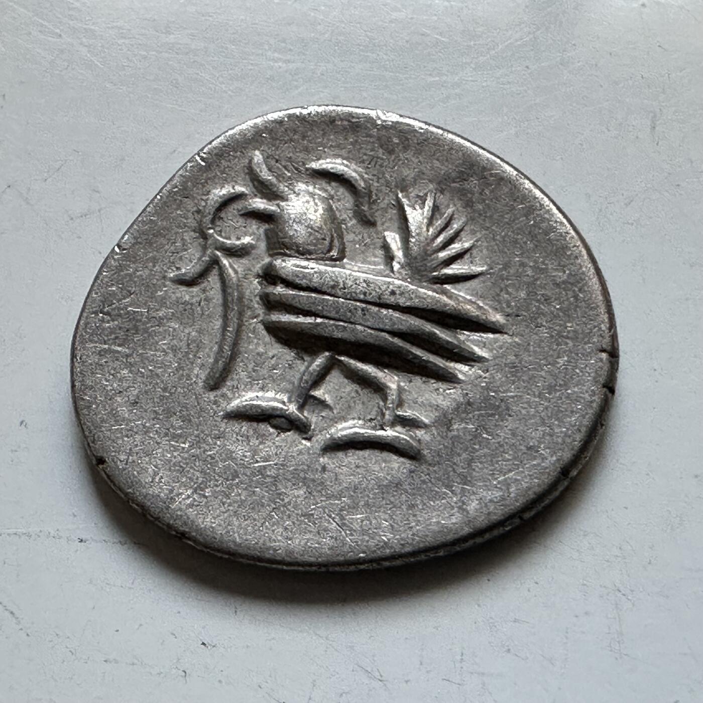 🌹外币初藏🌹🐯2026年第28场   每周二四六晚8️⃣点 接代拍 柬埔寨 1847年 红鸟神鸟 2皮依银币 80%银 1.9g 15mm